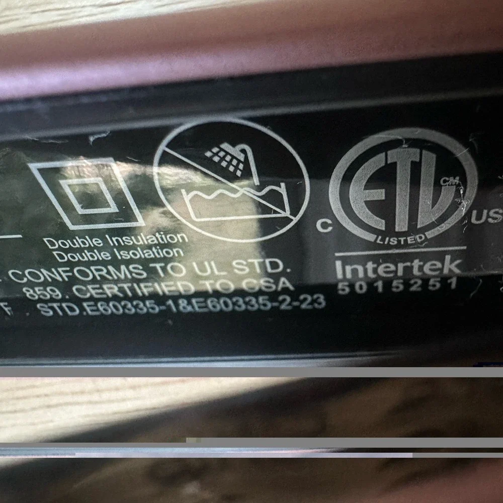 DNA 200R Ceramic Hair Straightening Iron Flat Iron Pink Rose Gold 450°F Tested